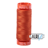 Aurifil 50wt - Rusty Orange | Small Spool