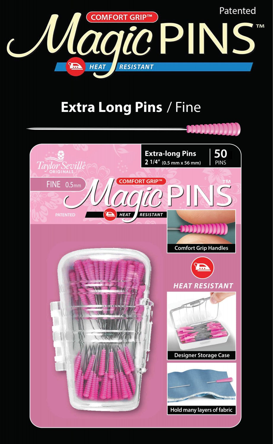 Magic Pins - Patchwork Extra Fine