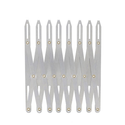 Expanding Buttonhole Marking Tool - Silver (8 holes)