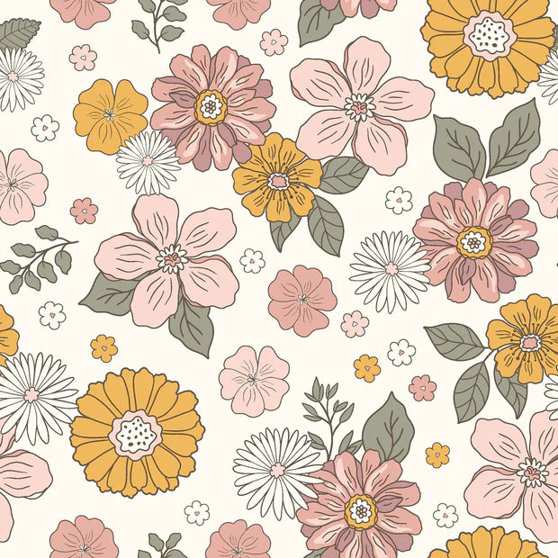 Vintage Flowers | Double Gauze