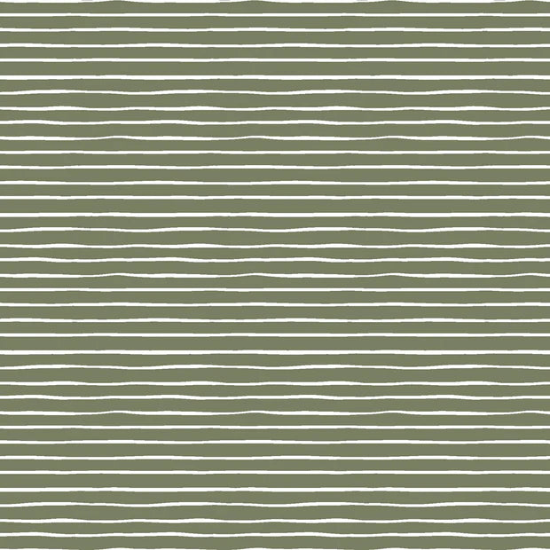 Stripes Dark Green | Knit