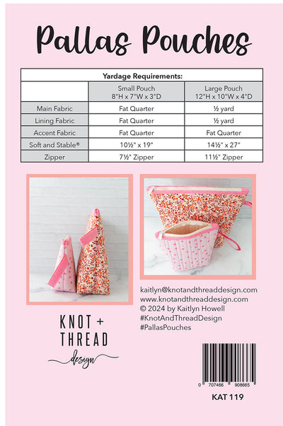 Pallas Pouches Pattern