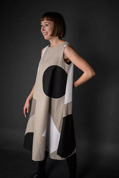 The Trapeze Dress Pattern - UK Sizes 8-18