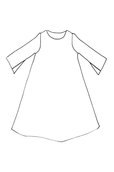 The Trapeze Dress Pattern - UK Sizes 8-18