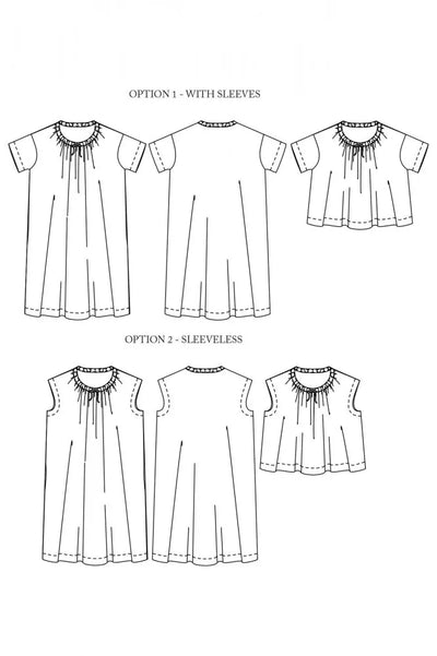 The Clover Top and Dress Pattern