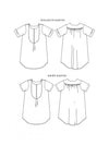 The Dress Shirt Pattern - UK Sizes 8-18