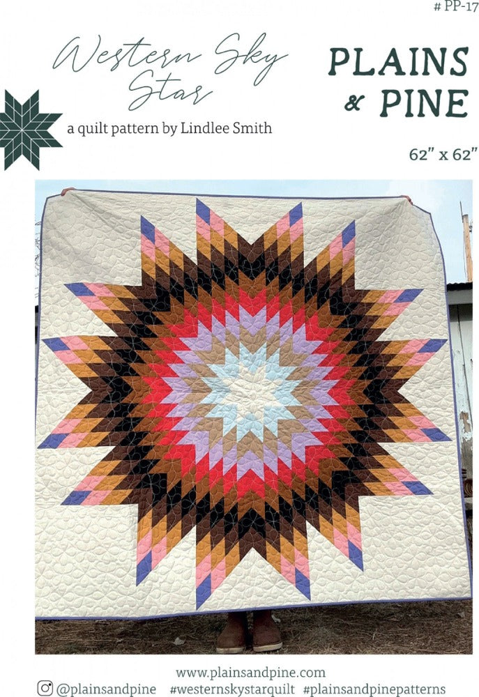 Western Sky Star Quilt Pattern