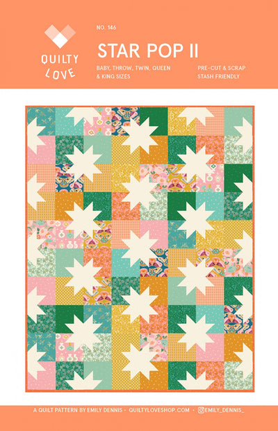 Star Pop II Quilt Pattern