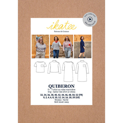 Quiberon Sailor T-Shirt and Dress Pattern