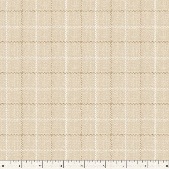 Primo Plaid - Soft Focus Beige | Flannel