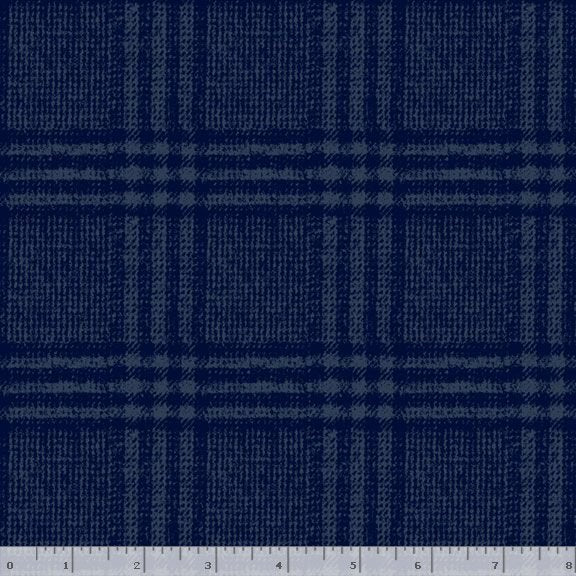 Primo Plaid - Glen Plaid Navy | Flannel