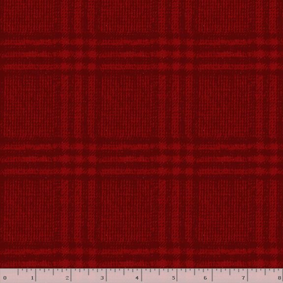 Primo Plaid - Glen Plaid Red | Flannel