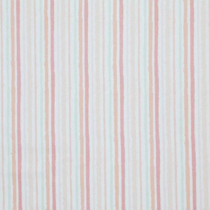 Pastel Stripe  Ribbed Knit - Thread Count Fabrics