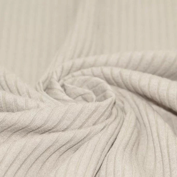 Pointelle Knit - Light Beige - Thread Count Fabrics