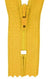 Non-Divisible Nylon Zipper - Yellow