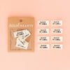 Woven Garment Labels 8-Pack - Made by Mom