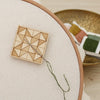 Wooden Needle Minder - Quilt Block #2