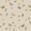 English Rose - Butterfly House Linen Metallic