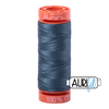 Aurifil 50wt - Medium Blue Grey | Small Spool