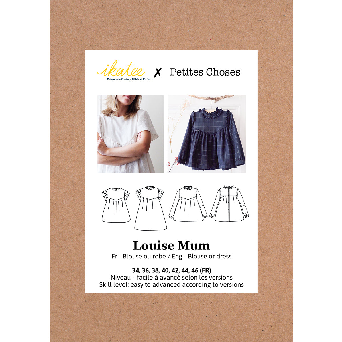 Patron robe bébé ROMA PDF – ikatee