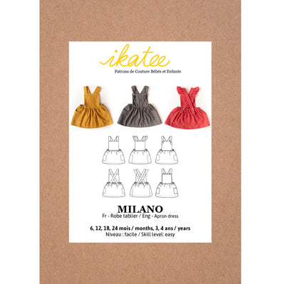 Milano Dress Pattern | 6 Months - 4 Years