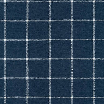 Essex Classic Woven Checks - Indigo | Small Bolt
