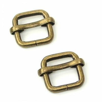 Two Slider Buckles 1/2"