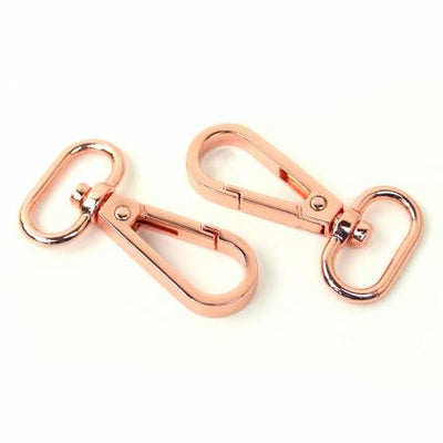 Two Swivel Hooks 3/4"