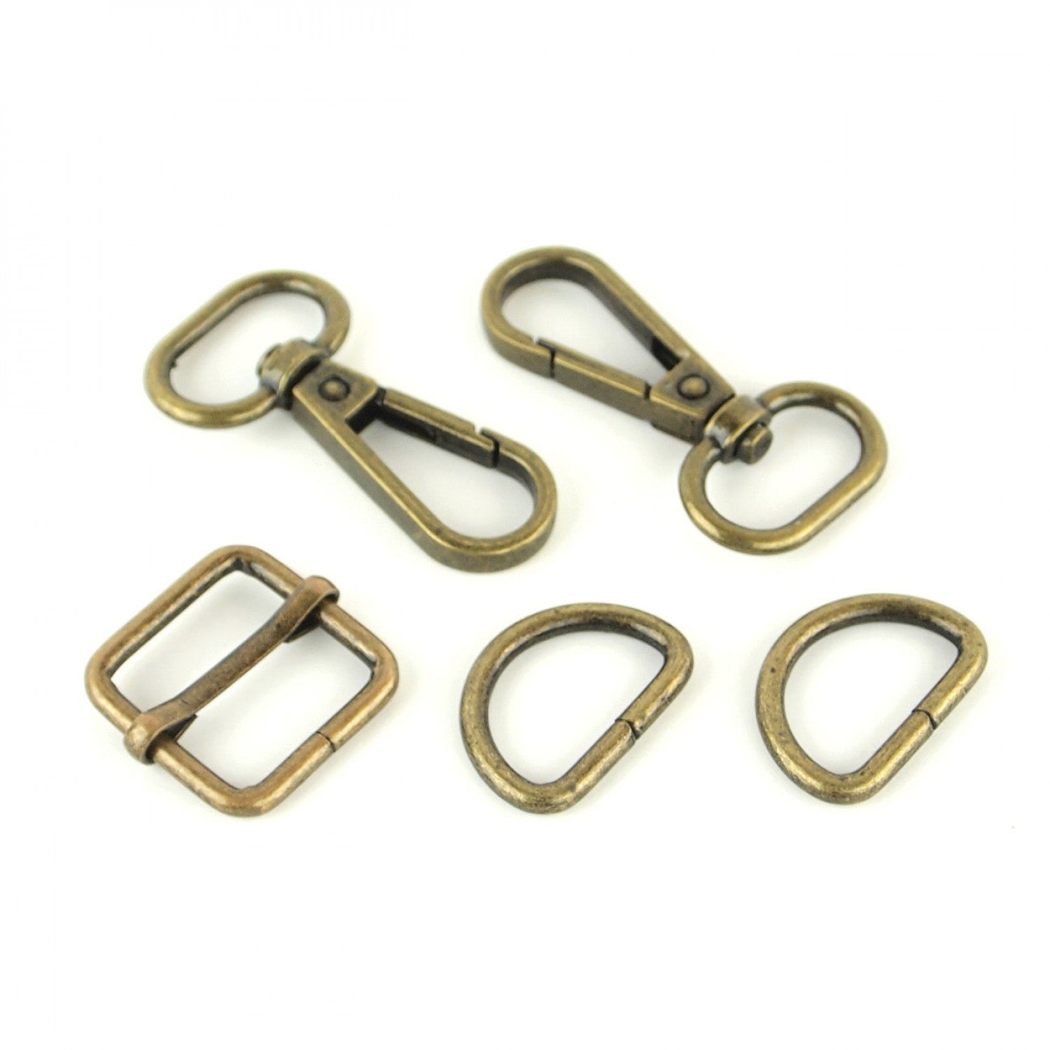 Swivel Snap Hook 1/2 Antique Brass Finish Pack of 2 