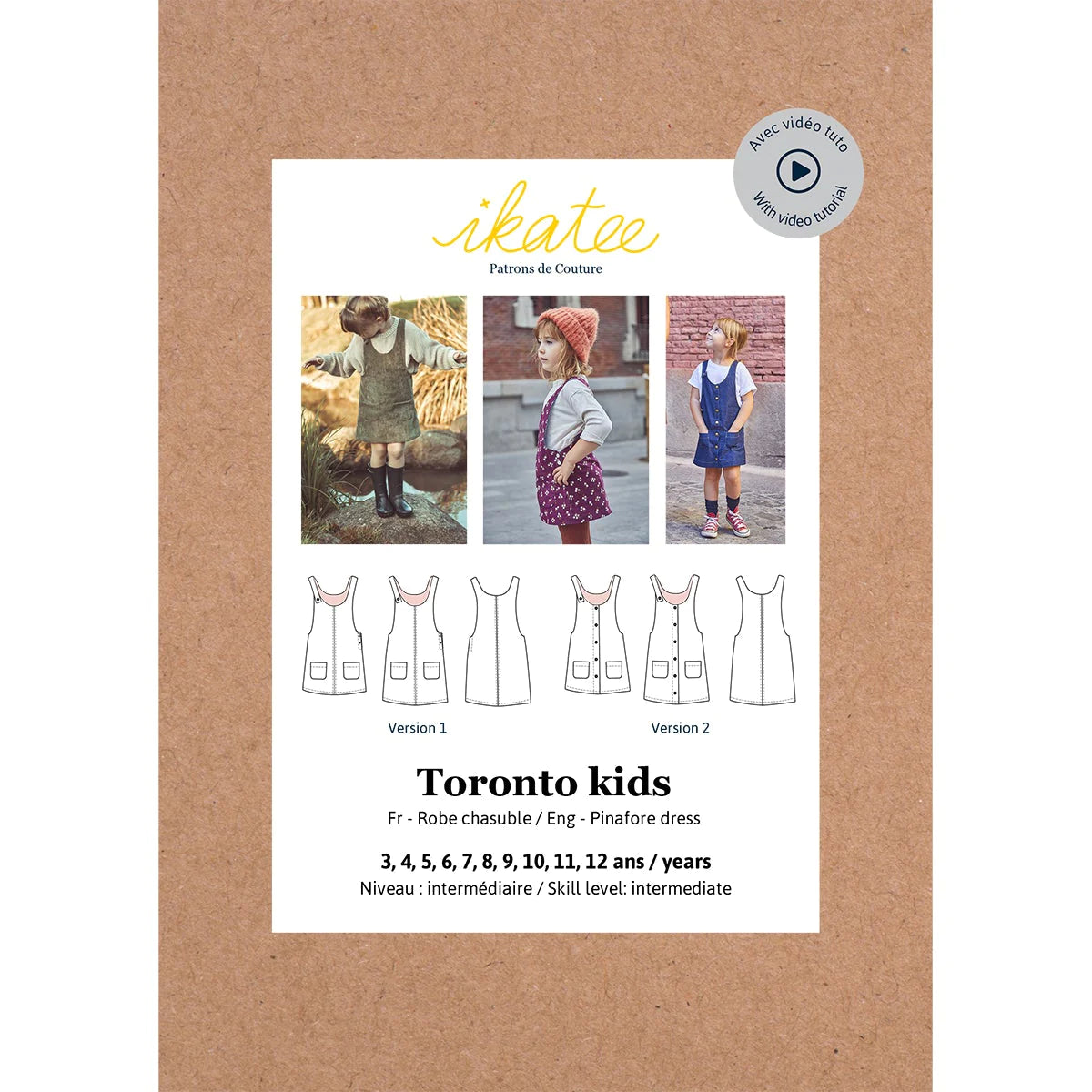 SEATTLE Kids Legging Jegging - 3-12Y - PDF Sewing Pattern – Ikatee sewing  patterns